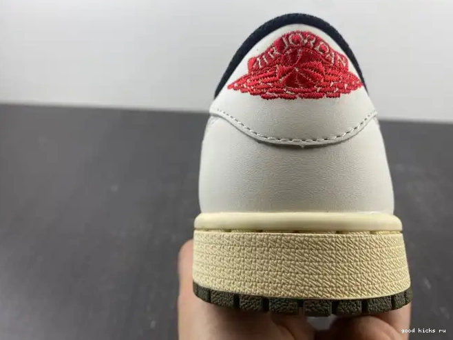 Scott Air Jordan Olive Low Travis 1 WMNS OG x DZ4137-106 0624